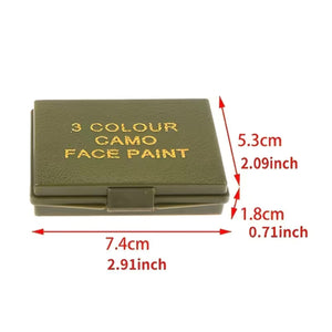3 Colour Camo Face Paint