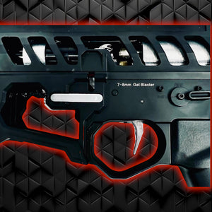 Venom Custom Silver Back - APS F1 BDR PDW - HPA Gel Blaster Rifle & Full HPA Equipment