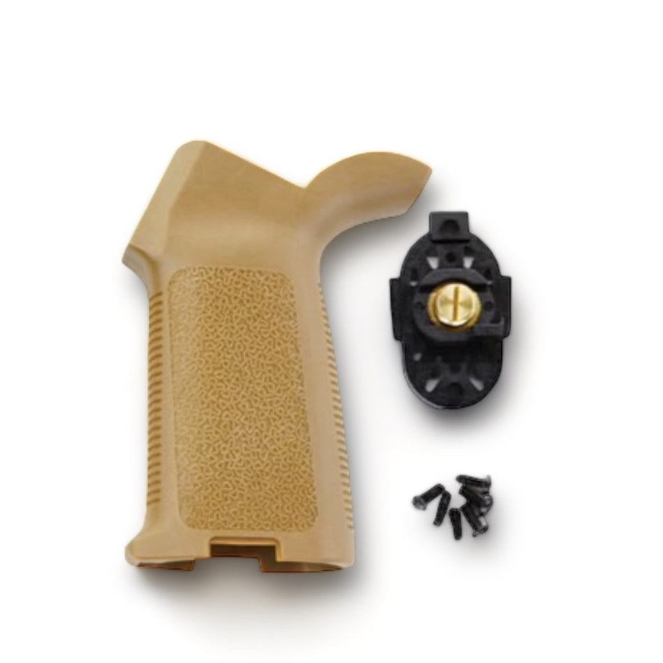 Pistol Grip - For V2 AEG M4 - MOE style Replica Gel Blaster Accessory - Tan