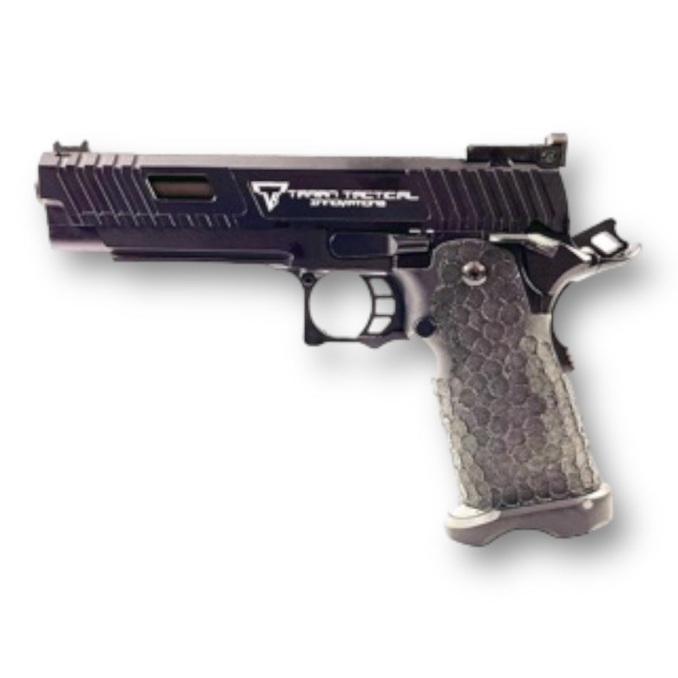 Golden Eagle 2011 Hi-Capa TTI 'John Wick' Combat Master 5.1” GBB Gel Blaster Pistol Replica - GE3398