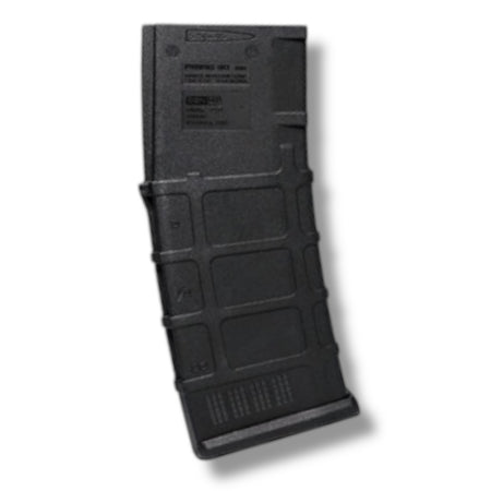 LDT Warinterest Nylon M4 AEG PMAG Tracer Magazine - Black - For use with Glow Gel Ammunition 