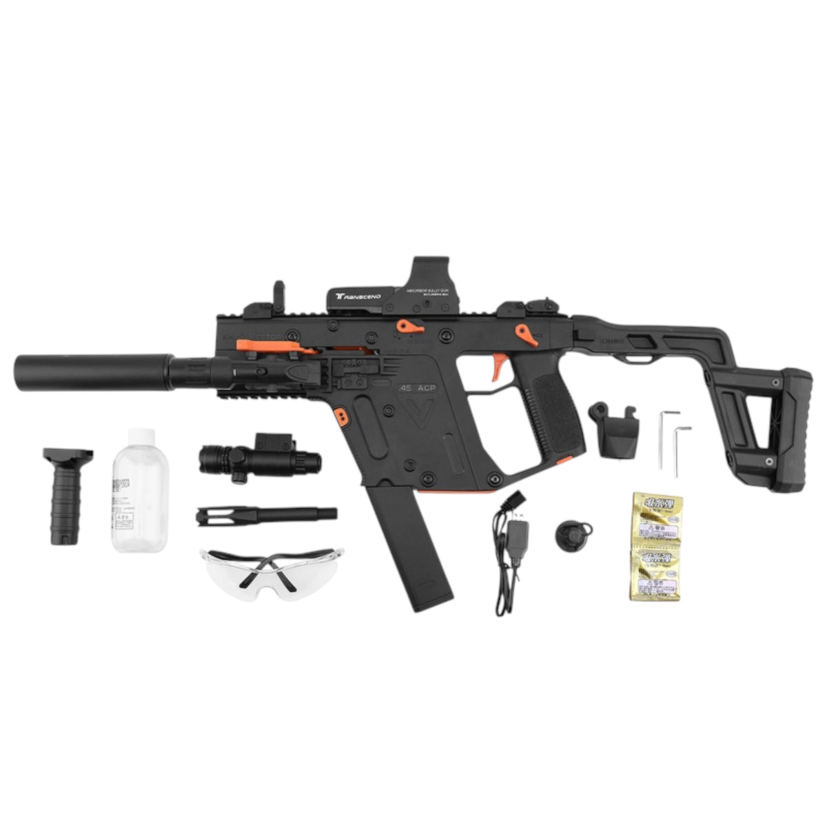 LeHui Kriss Vector V2 11.1v AEG Gel Blaster SMG