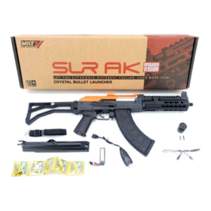 Battle Bundle - LeHui SLR AK AEG KeyMod Gel Blaster Rifle - Version 2 - Included Accessories