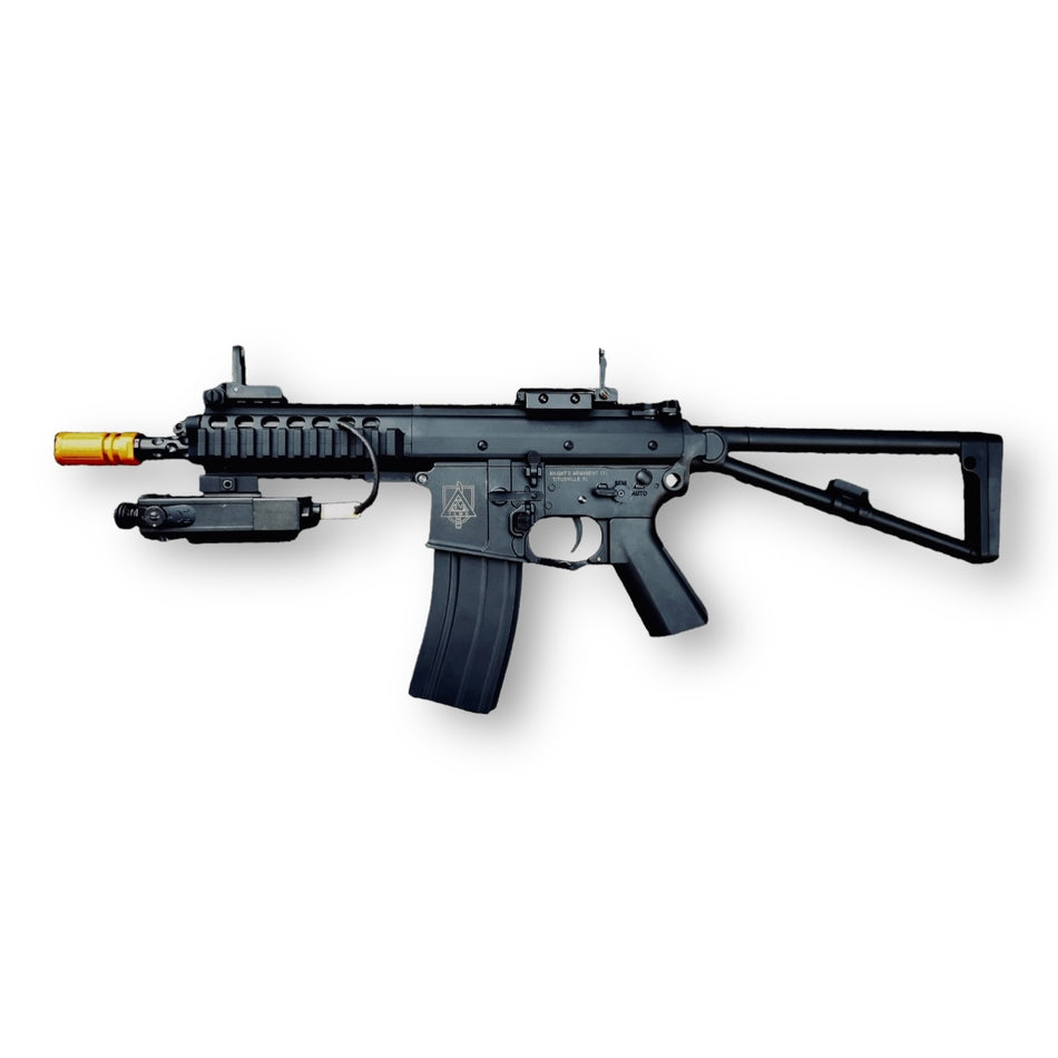 Double Bell M4 KAC CQB PDW - AEG Gel Blaster Rifle with Metal Gearbox & Bonus Battery Box - DB 808