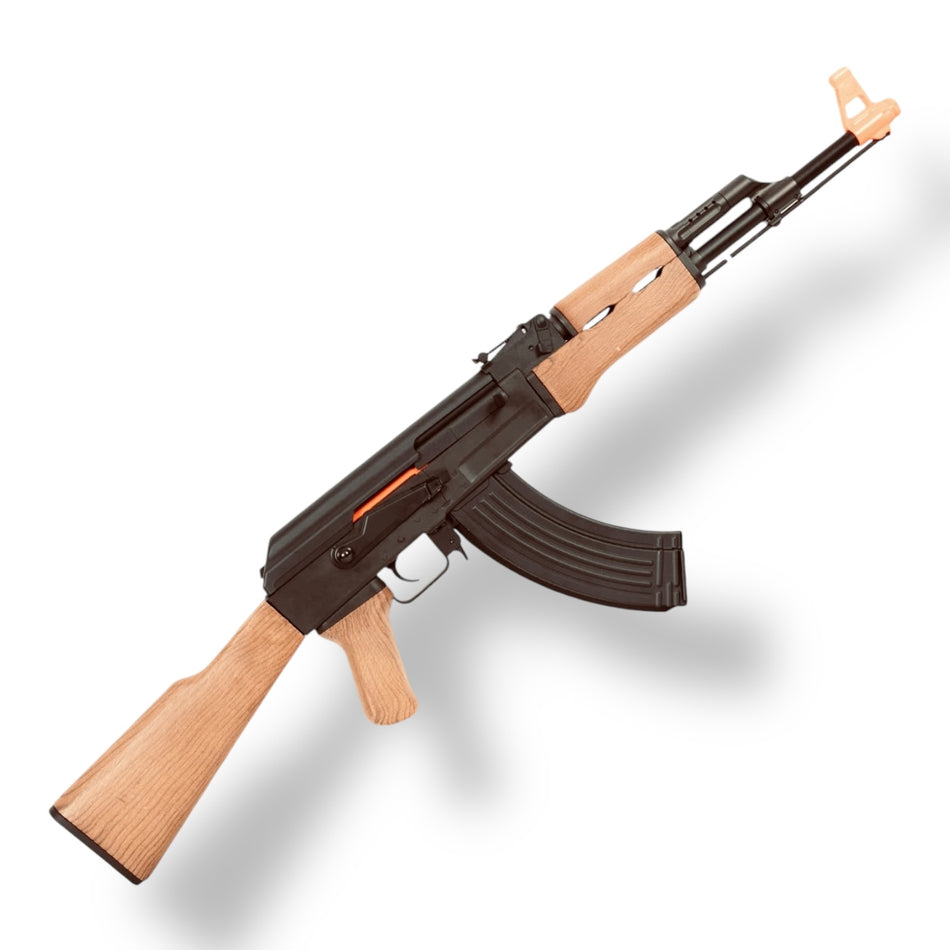 CYMA / Jund AK47 LPAEG AK47 AEG Gel Blaster Rifle with Faux Wood Grain – JD-101