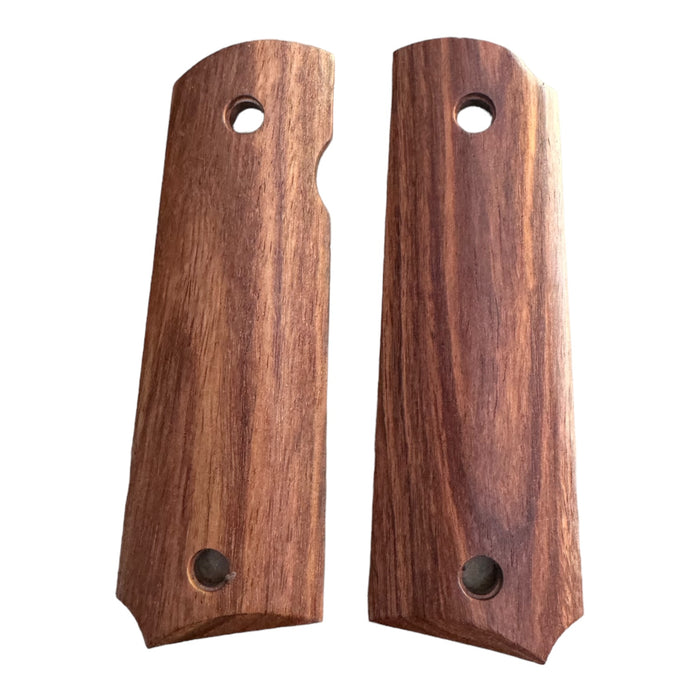 1911 Custom Pistol Grips - Wood - Chestnut - E