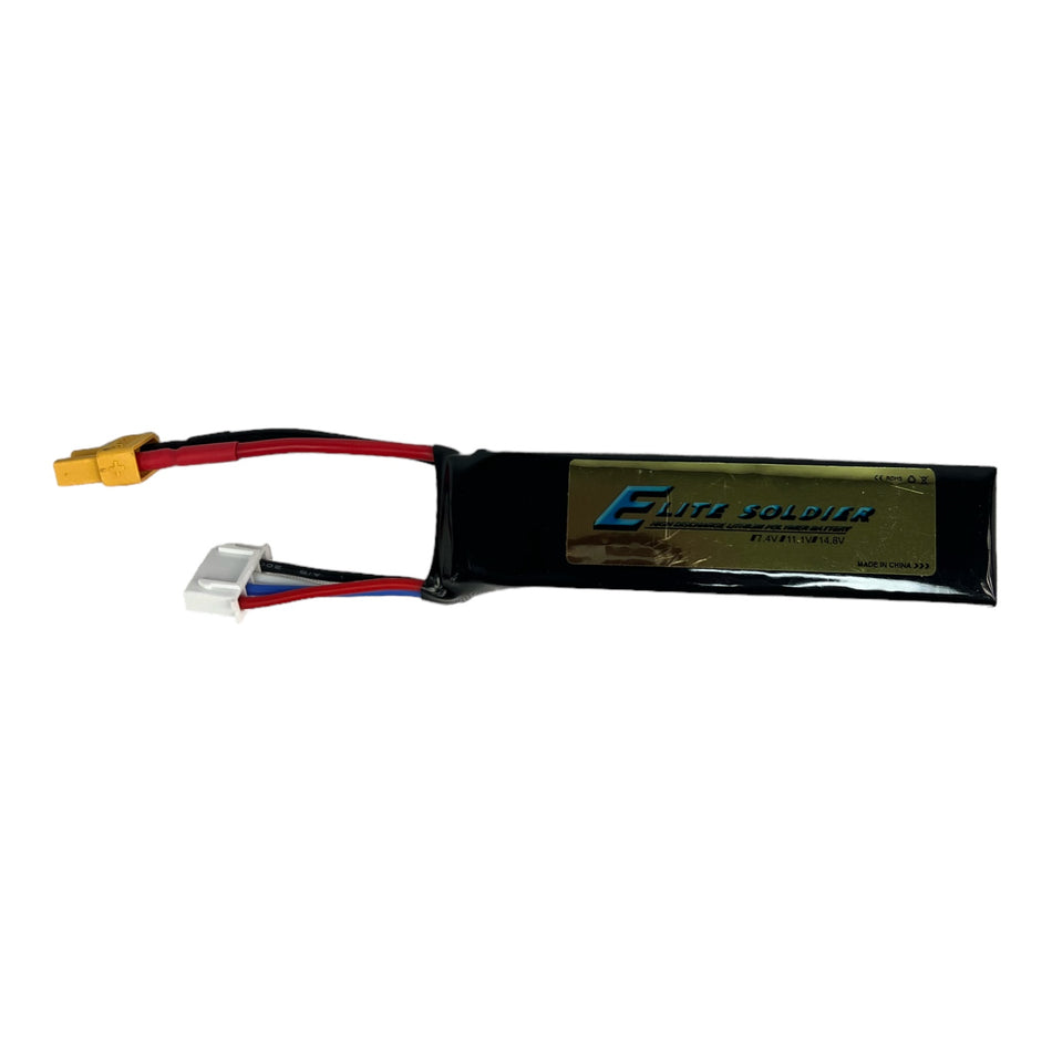 Elite Soldier 11.1v Li-Po Battery with XT30 Plug - Compact Size