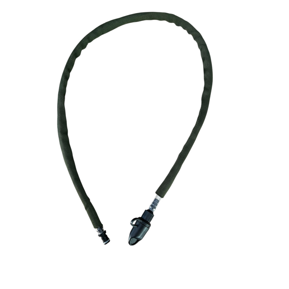 Replacement Hydration Backpack Tube with Neoprene Insulation – Olive Green