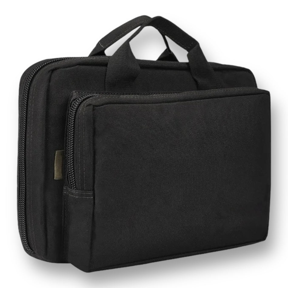 Tactical Softshell Twin Pouch Pistol Case