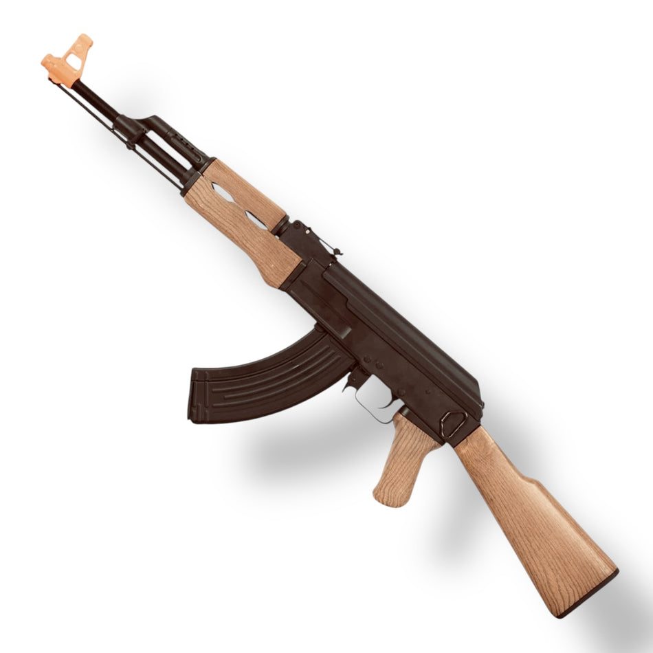 CYMA / Jund AK47 LPAEG AK47 AEG Gel Blaster Rifle with Faux Wood Grain – JD-101