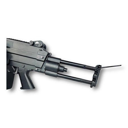 M249 LMG SAW Gel Blaster Machine Gun Replica - Fire Cow - Para Trooper Version - Black