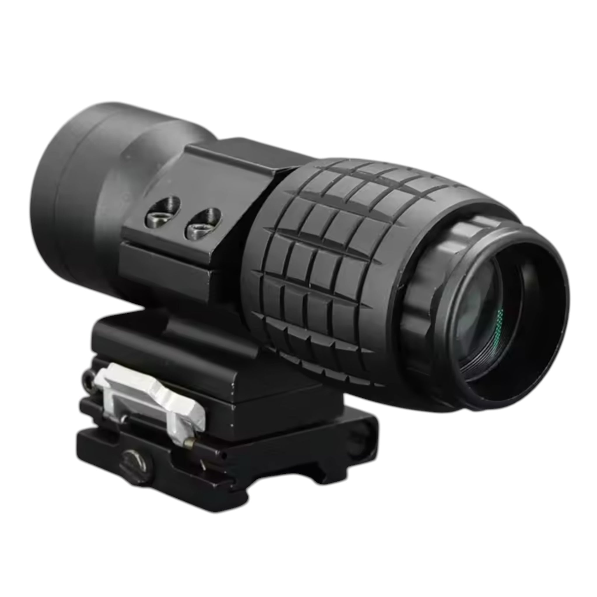 3X Magnifier Scope Sight with Flip-to-Side 20mm Rail Mount