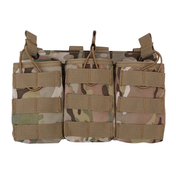 Triple Stack Magazine Pouch for G36/Sig 552 - Multi-cam