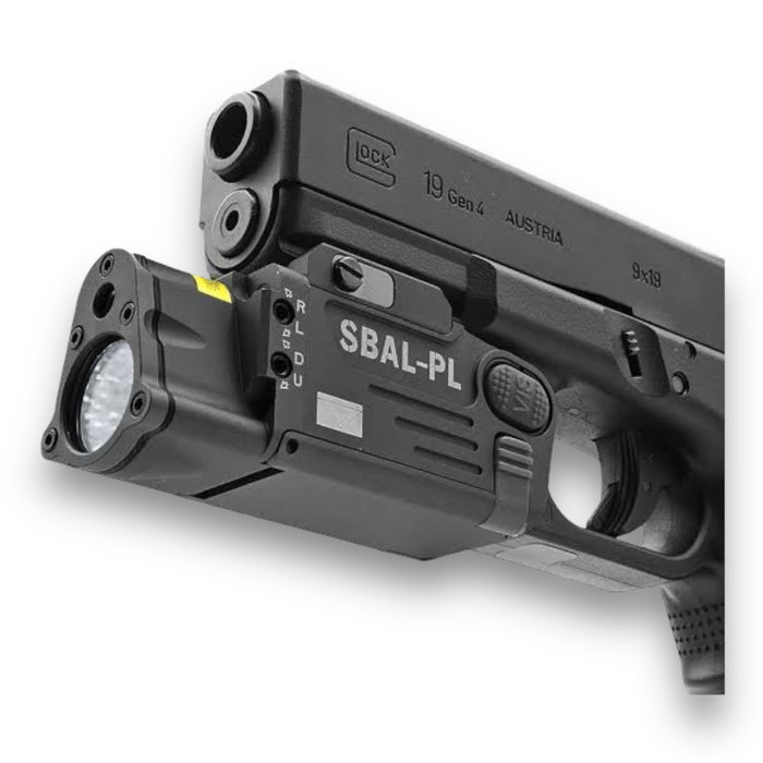 WADSN SBAL-PL Single Beam Aiming Laser Pistol Light & Red Laser Device - SD-45