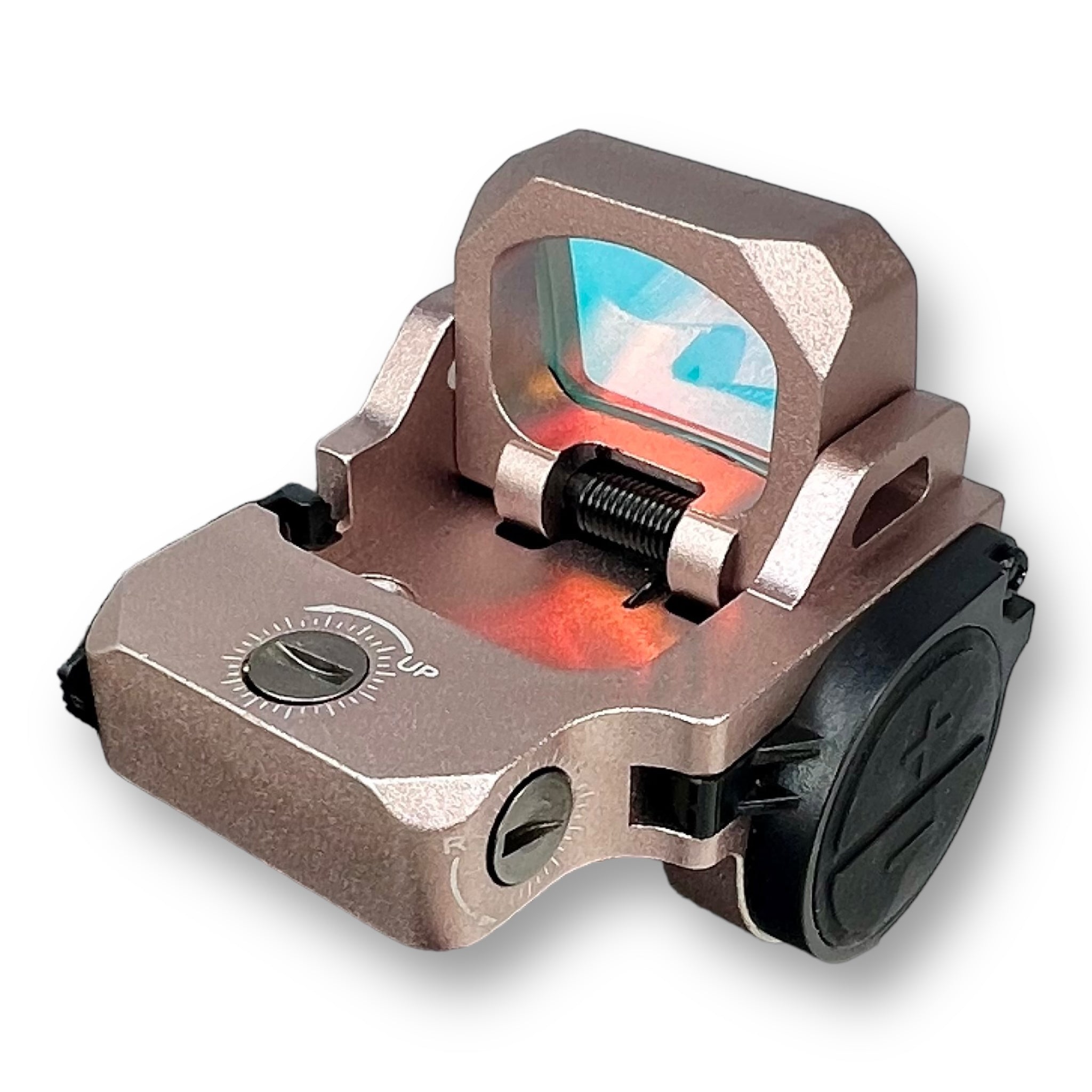 VISM Flip Dot Pro Enhanced Reflex Sight - Bronze