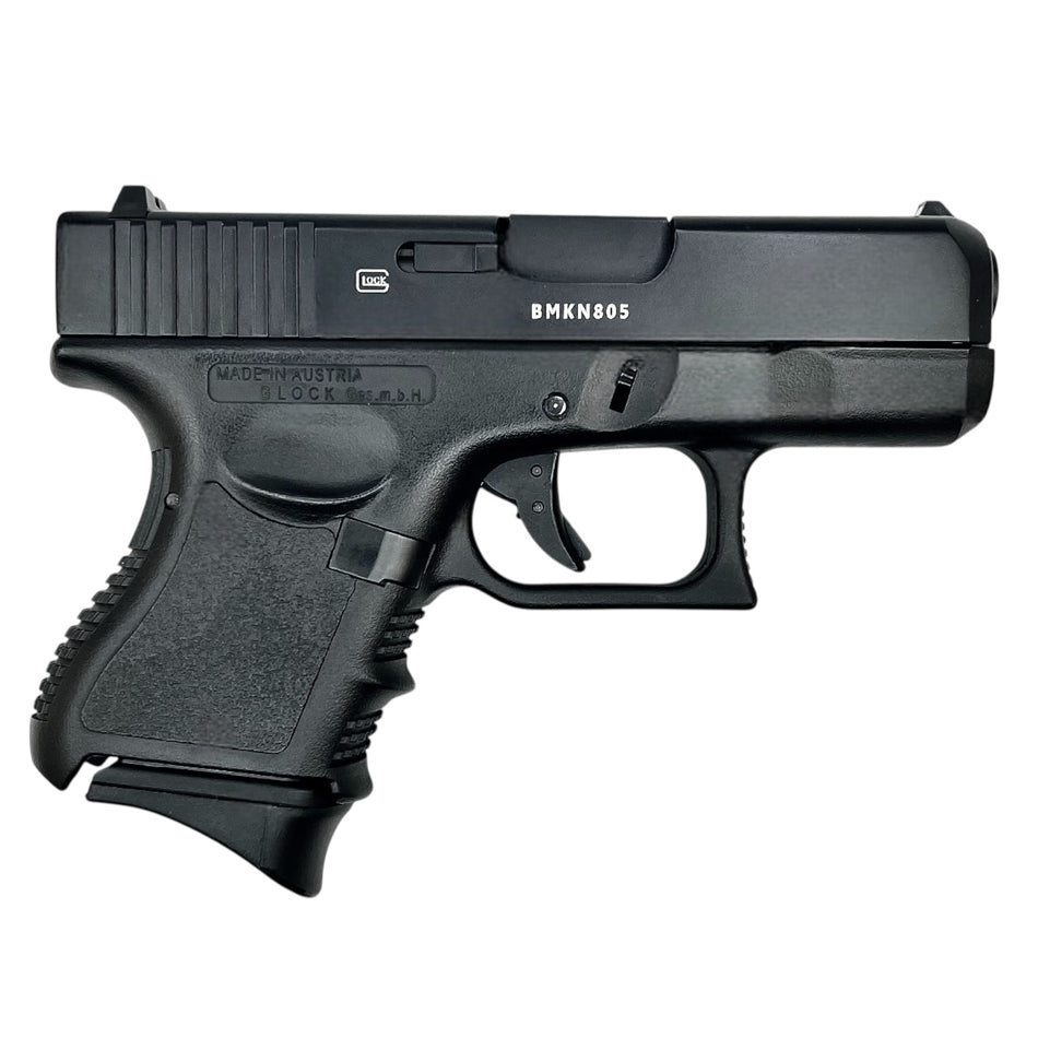 Double Bell Glock G33 Gen3 Compact .357 Caliber GBB Gel Blaster Pistol Replica - 727 with Genuine Compact Mag
