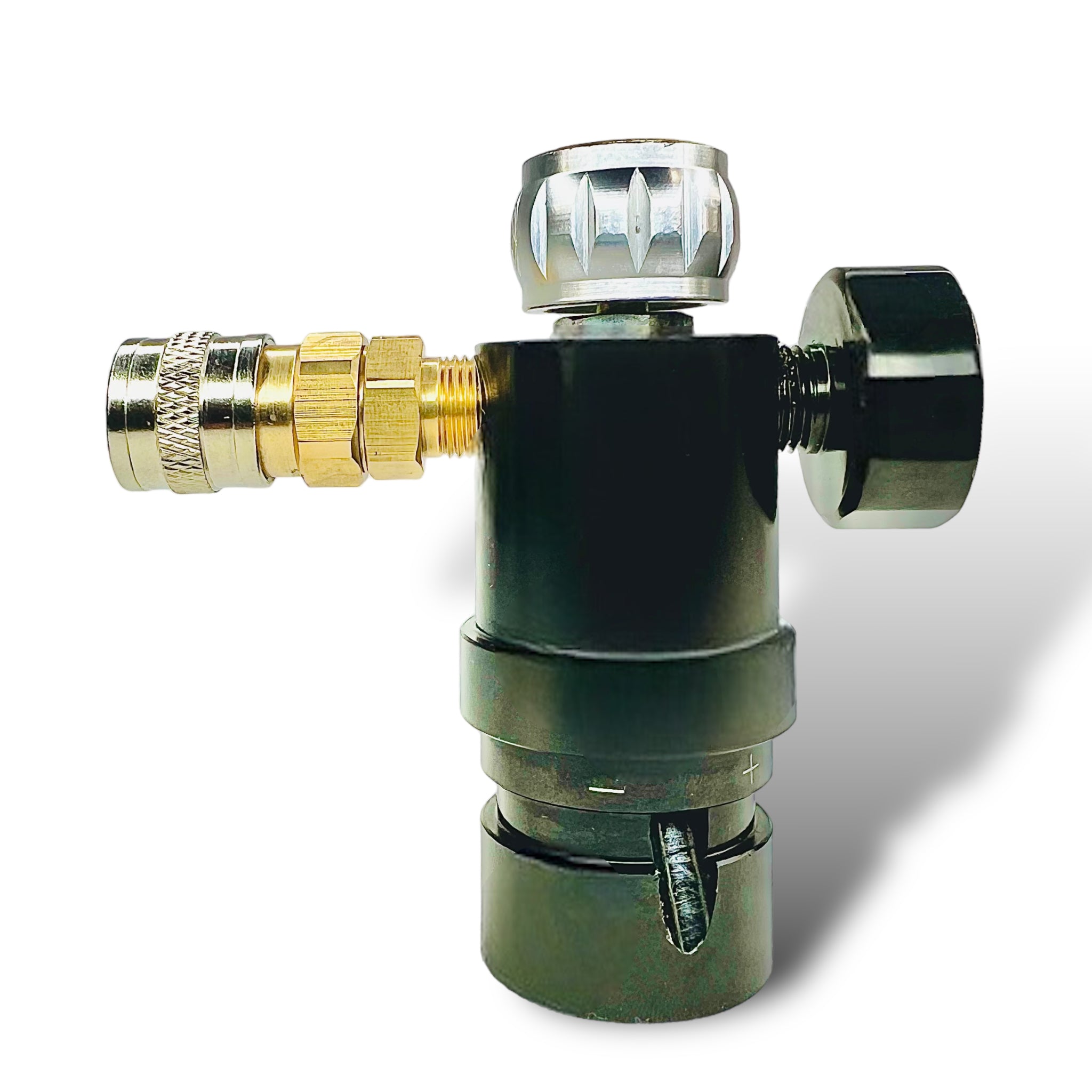 HPA - Venom STRYKR - Secondary Micro Regulator for 3000-4500 PSI Tank use with master safety valve