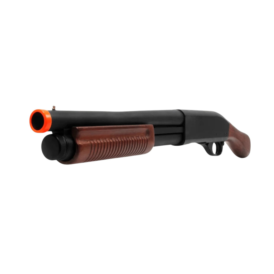 Golden Eagle Gas Powered Real Wood Pump Action Gel Blaster Shotgun - GEL8877RW