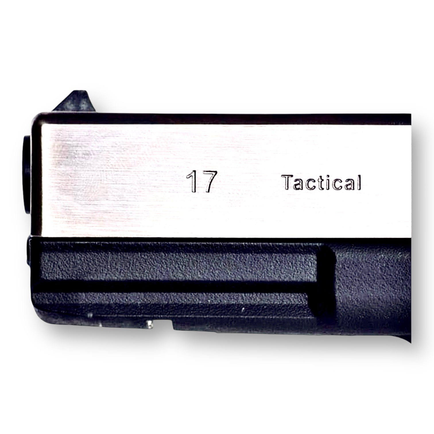 WE Tech Glock G17 Gen3 GBB Gel Blaster Pistol Replica - WE-G001A-SV-GB - 2-Tone Silver & Black 