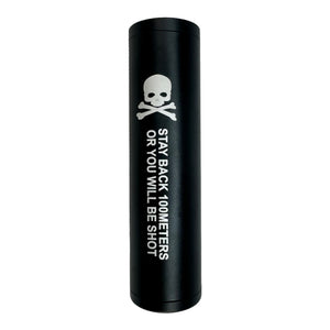 Pirate Skull Suppressor “Keep Back 100M or you will be Shot”