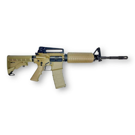 Golden Eagle M4 CQB 7" CAR 15 / XM177 Style Gas Blowback Gel Blaster Rifle Replica GBBR - MC6604MT Desert Earth