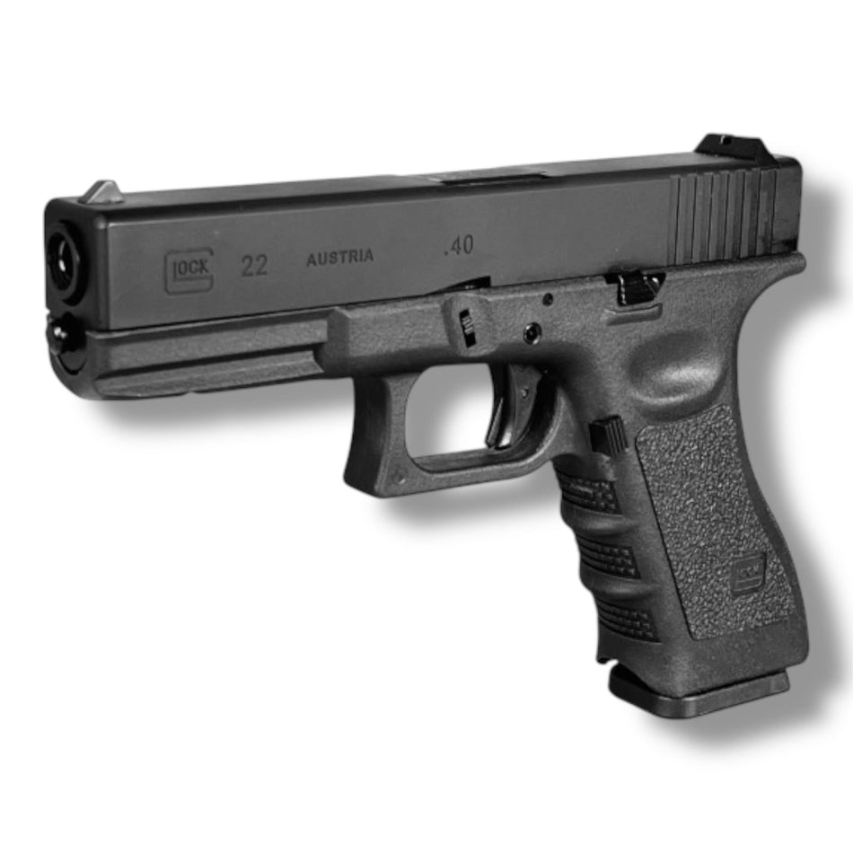 Double Bell Glock G22 - ALL NEW CNC Alloy Ver3 - Gen3 GBB Gel Blaster Pistol Replica QLD Police Service Sidearm