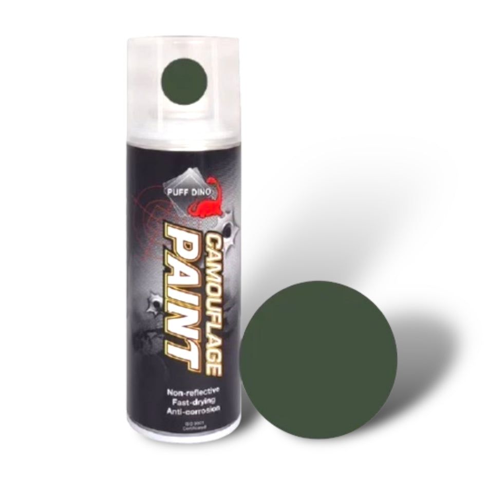 Puff Dino Camouflage Paint For Gel Blasters - Army Green (Olive Drab)