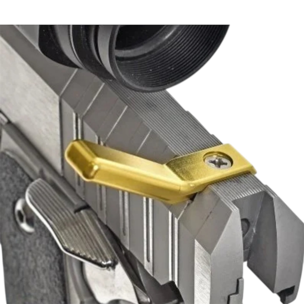 CowCow Technology RAW Cocking Handle Open A – Gold (For TM Hi-Capa/1911)