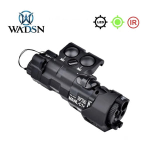 WADSN Modular Advanced Weapon Laser Class 1 MAWL-C1+ IR & Green Laser/Flashlight Unit - Black