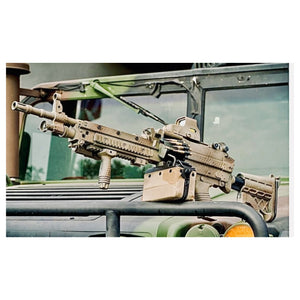 A&K Cybergun FN Licensed M46 MK2 Minimi SAW Full Metal AEG Gel Blaster Machine Gun - Desert Earth