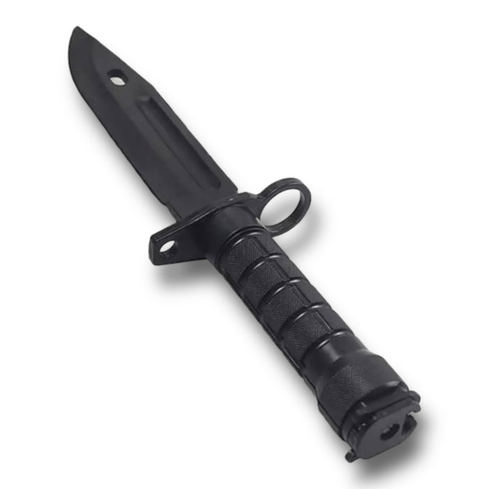 Tactical Plastic US Army M16 / M4 Knife / Bayonet with Scabbard Replica