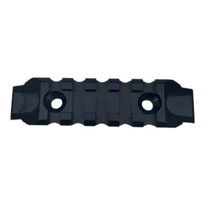 8 cm Alloy Universal 5 Slot Rail - Black