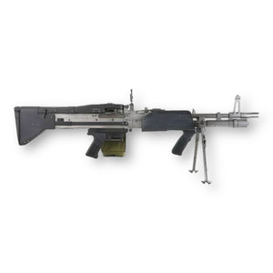 A&K M60 E4 Saco Defense Full Metal AEG Gel Blaster Heavy Machine Gun - Black