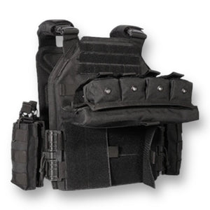 "The Ones Who Lived" The Walking Dead - Yakeda Tactical Combat Assault Plate Carrier Vest - Black - VT6026-3