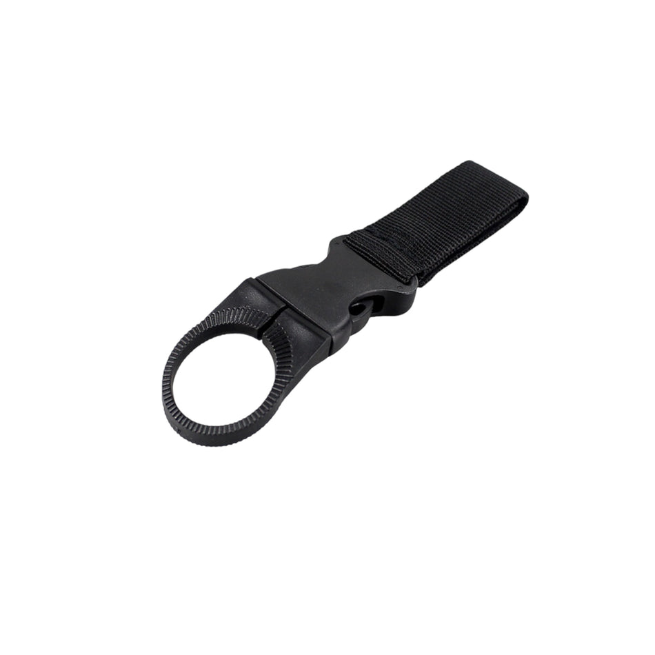 Molle Belt Loop Hanging Water Bottle Holder - Black