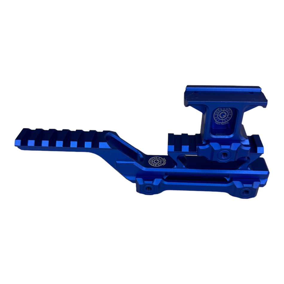GBRS Group Hydra Mount - Dual Optic Picatinny Rail Attachment - Blue