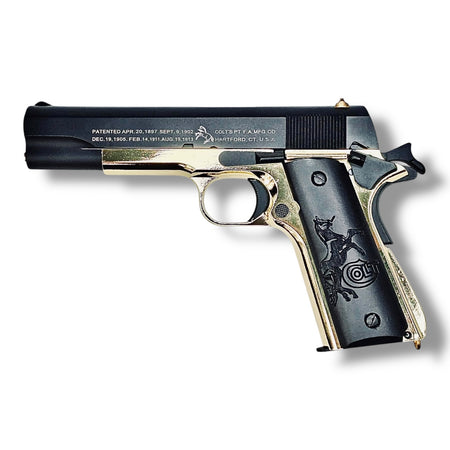 Limited Edition Golden Eagle ‘Face Off’ Movie Inspired Colt Government 1911 .45 GBB Gel Blaster Pistol GE3305-FO-2