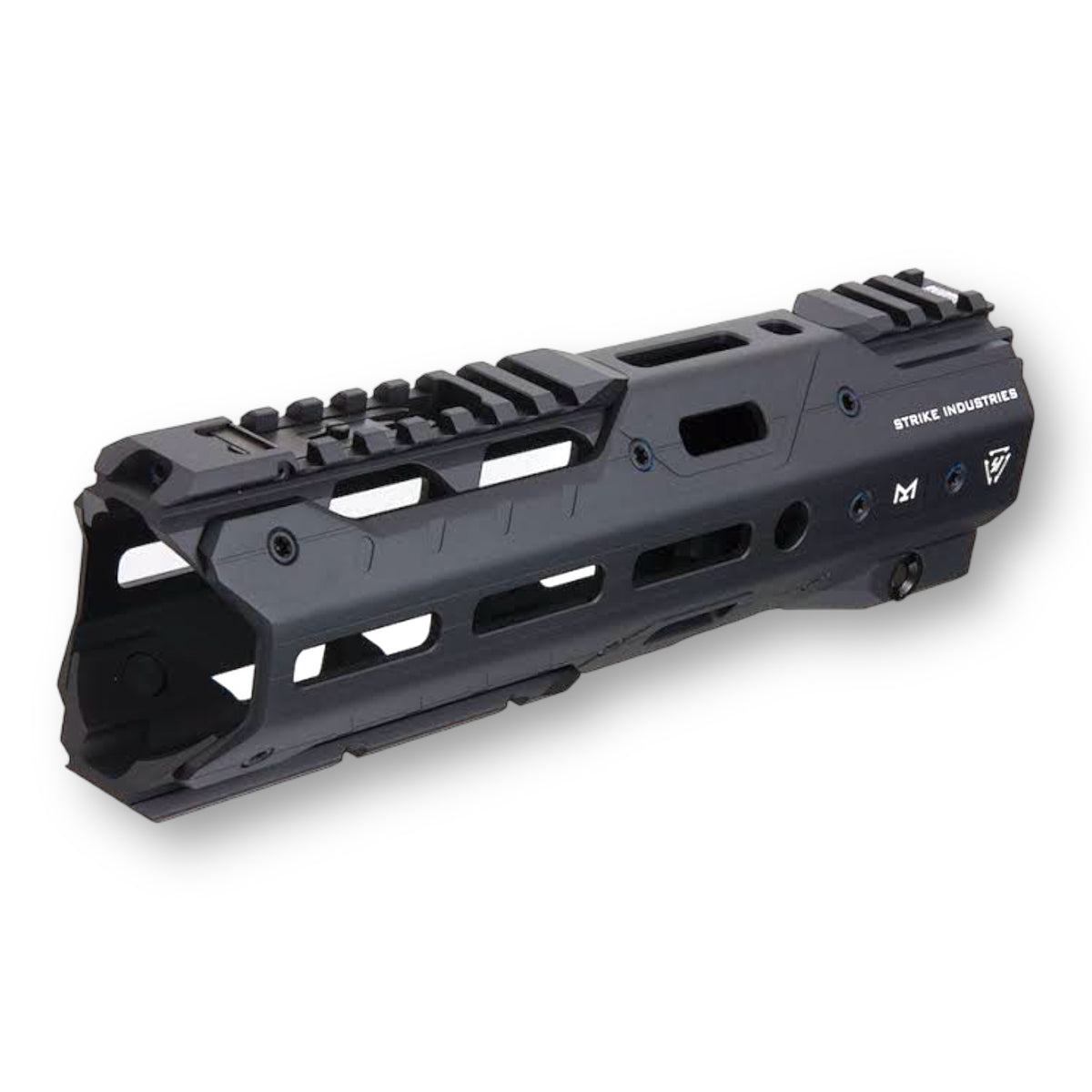 8.5" Strike Industries SI GridLOK MLOK QD Handguard for AEG & GBBR gel blaster rifles - Black