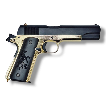 Limited Edition Golden Eagle ‘Face Off’ Movie Inspired Colt Government 1911 .45 GBB Gel Blaster Pistol GE3305-FO-2