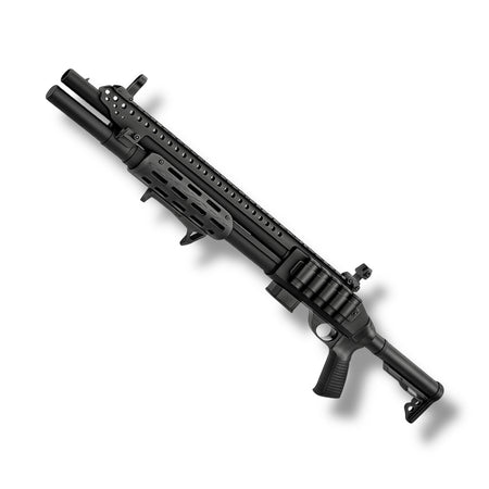 Golden Eagle Gas Full-Aluminium Tactical Assault Pump Action Gel Blaster Shotgun - Black - GEL8875