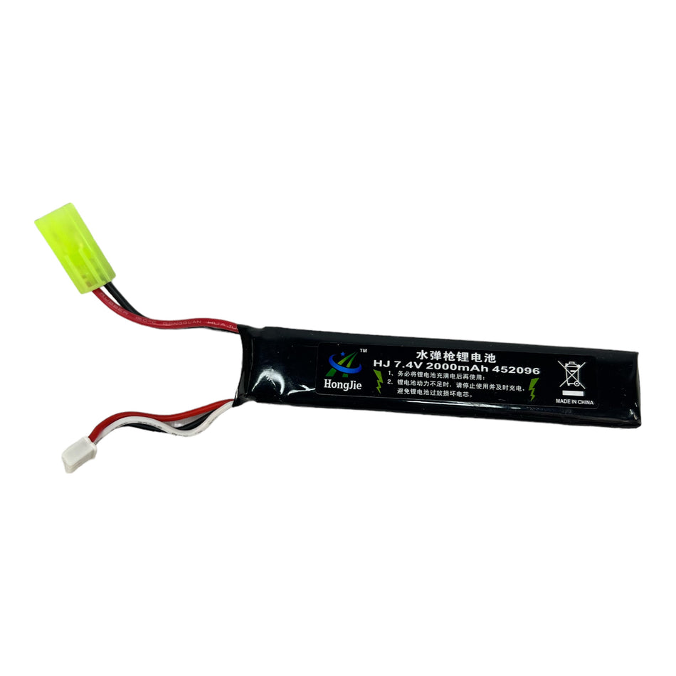 Hong Jie 7.4v 2000mAh LiPo Battery - Mini Tamiya Plug