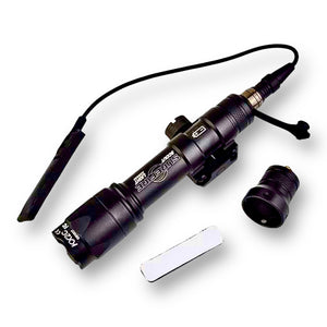 M600 Surefire Replica Flashlight with Pressure Switch - Picatinny Mount Version - Black