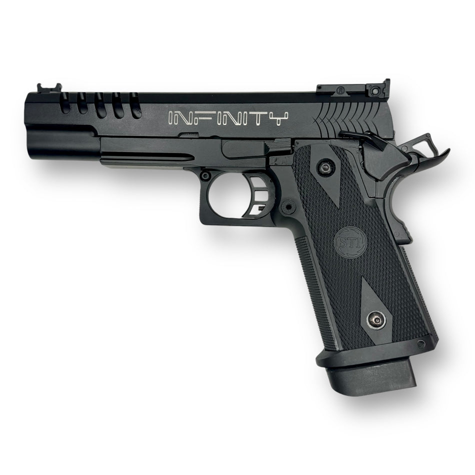 Double Bell - Infinity OPS-MRP 5.1” 2011 Hi Capa Gas Blowback Gel Blaster Pistol Replica - DB 782