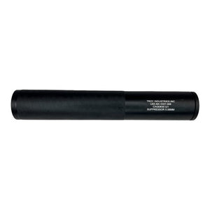 Troy Industries Cage 3E121 NATO 5.56mm Mock Suppressor - 14mm/19mm CCW Thread - Black