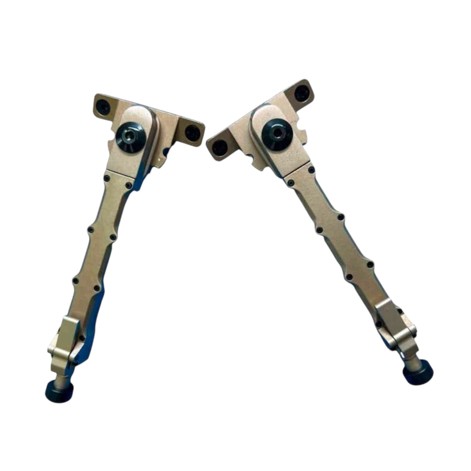 MLoK Alloy Low Profile Split Bipod System - Tan