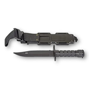 Tactical Plastic US Army M16/M4 Bayonet with Scabbard Replica