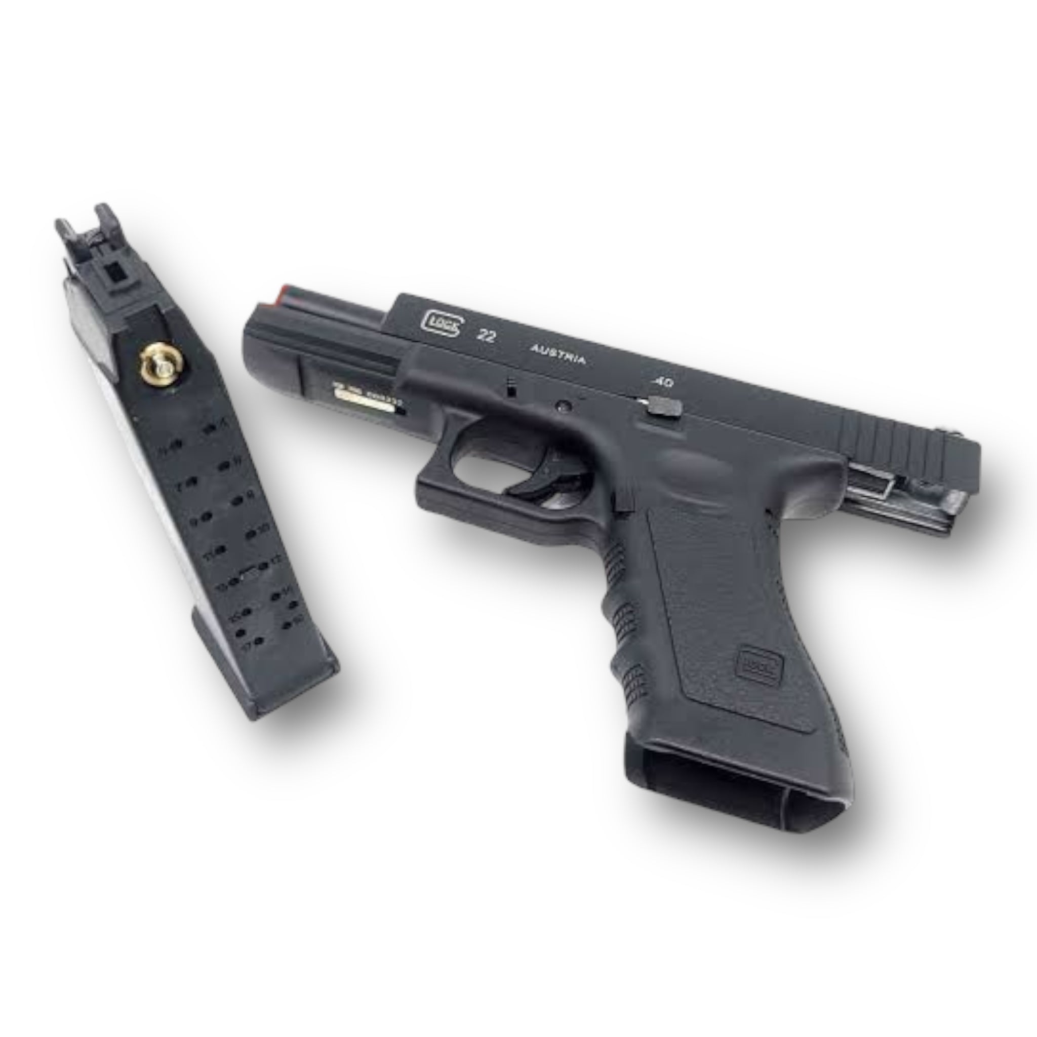 Double Bell Glock G22 Gen3 GBB Gel Blaster Pistol Replica - Official Sidearm of the QLD Police