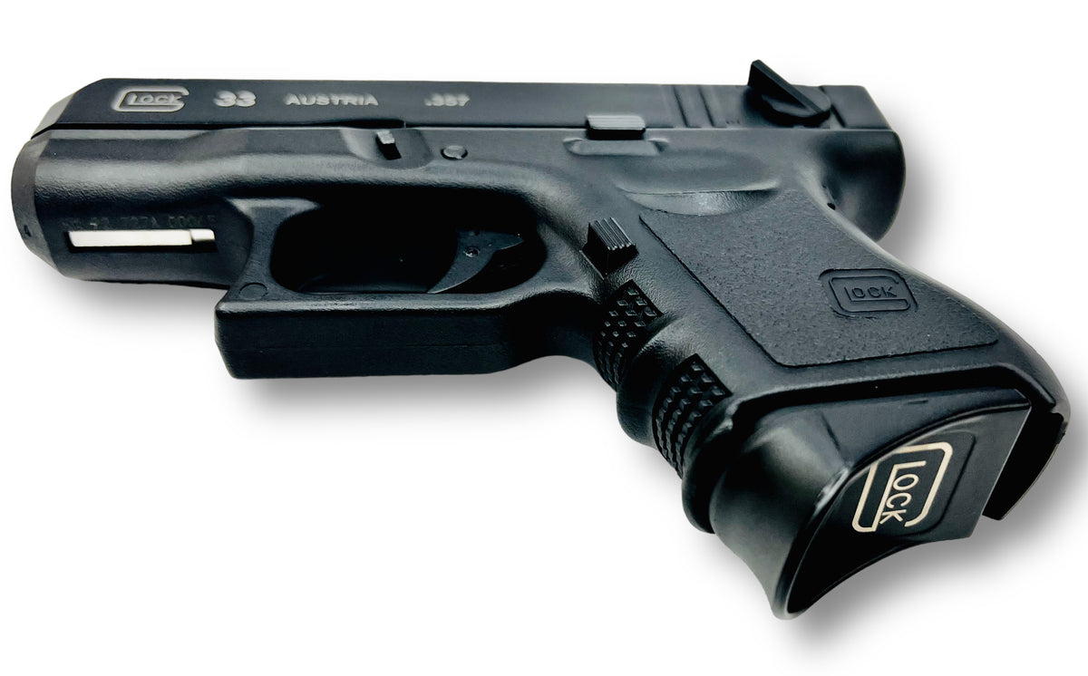 Double Bell Glock Gen3 G33 Compact .357 Calibre GBB Gel Blaster Pistol Replica - 727 with Genuine Compact Mag