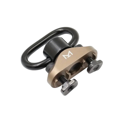 BCM QD Sling Swivel Adaptor Rail Mount with M-Lok Attachment - Tan