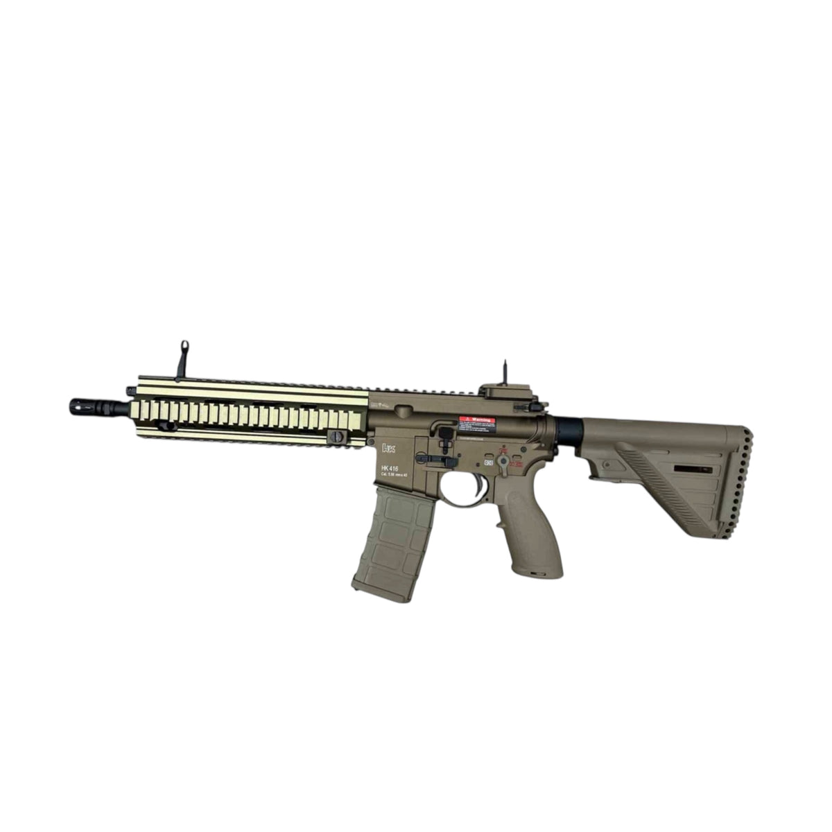 Golden Eagle HK416A5 Gas Blowback Gel Blaster Rifle - Tan - MC6910MT